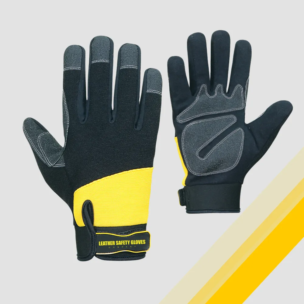 Reinforced Grip Palm With Four Finger Control